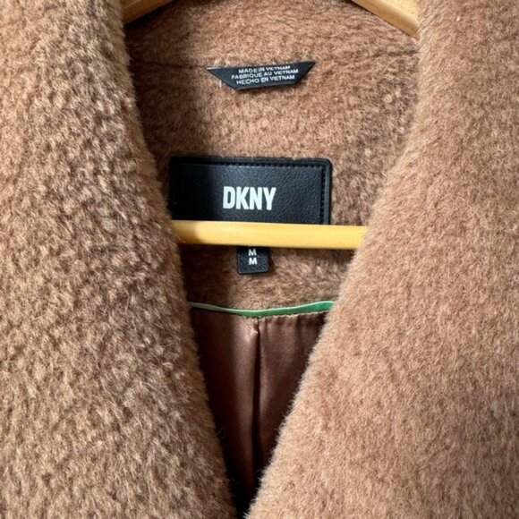 Women's DKNY Wool Coat - Picture 5 of 13
